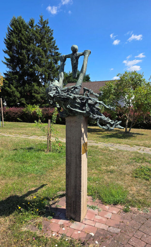 Edersee - Mahnmal Flutkatastrophe 1943 in Affoldern