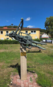 Edersee - Mahnmal Flutkatastrophe 1943 in Affoldern