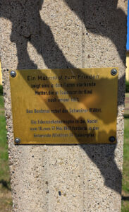 Edersee - Mahnmal Flutkatastrophe 1943 in Affoldern